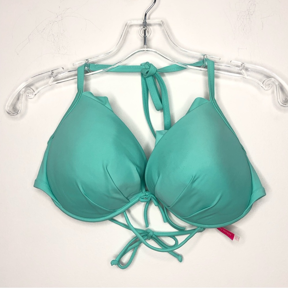 Victoria Secret Halter underwire Bikini Top, 36 DD. E5